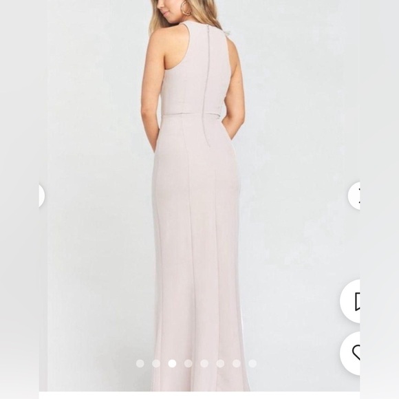 Show Me Your MuMu Wedding Chicago High Neck Gown Size S - Picture 2 of 10